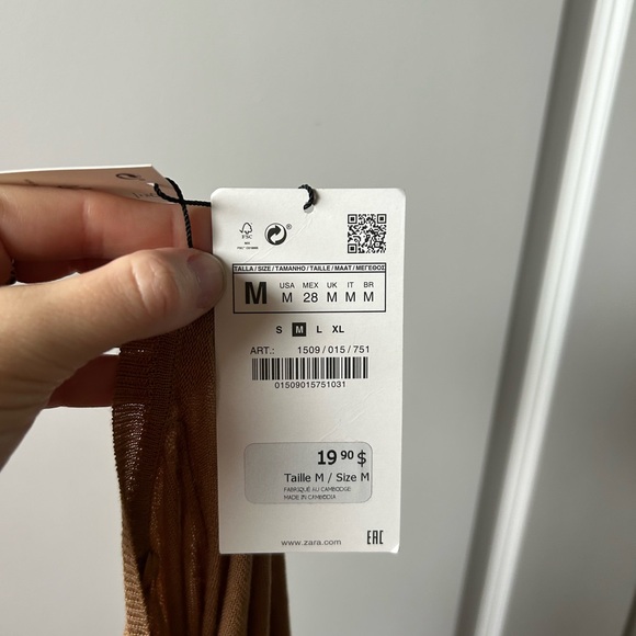 Zara Knit top BNWT - Picture 5 of 5